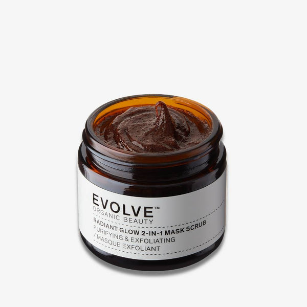 evolve organic beauty Radiant Glow 2-in-1 Mask Scrub