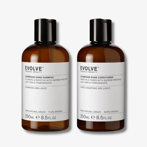 evolve organic beauty Superfood Shampoo & Conditioner Duo