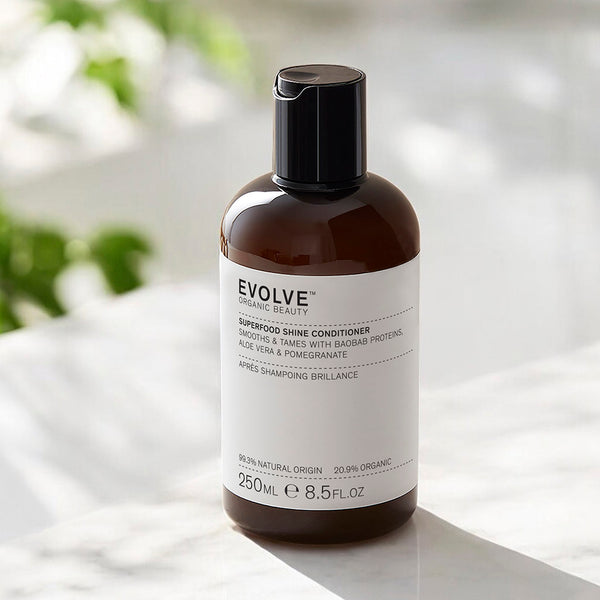 Evolve Organic Beauty Superfood Shine Natural Conditioner - Supersize