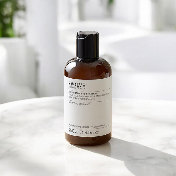 Evolve Organic Beauty Superfood Shine Natural Shampoo