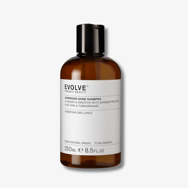 evolve organic beauty Superfood Shine Natural Shampoo