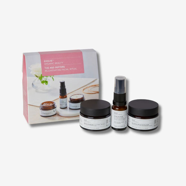 evolve organic beauty The Age-Defyers Discovery Set