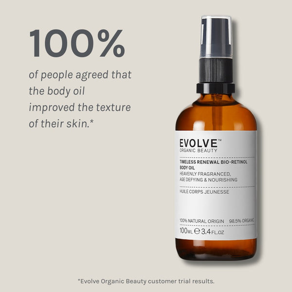 Evolve Organic Beauty Timeless Renewal Bio-Retinol Body Oil