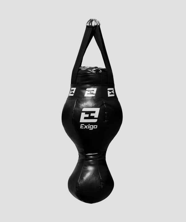 exit Exigo Contender 20kg Synthetic Leather 3 in 1 Punch Bag - Black