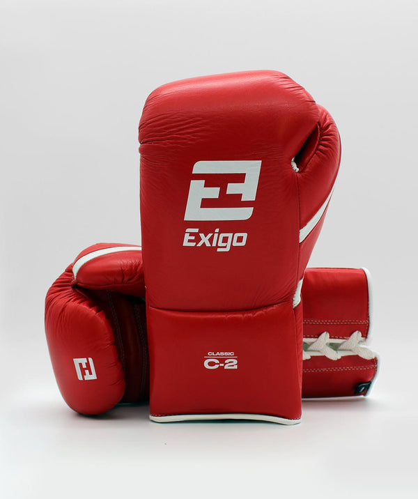 exit Exigo® C2 Classic Leather Sparring Gloves - Lace