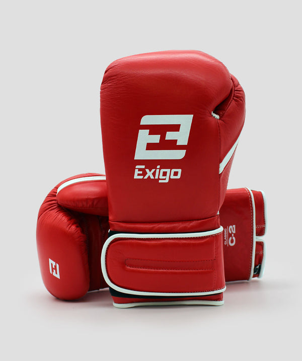 exit Exigo® C2 Classic Leather Sparring Gloves - Strap