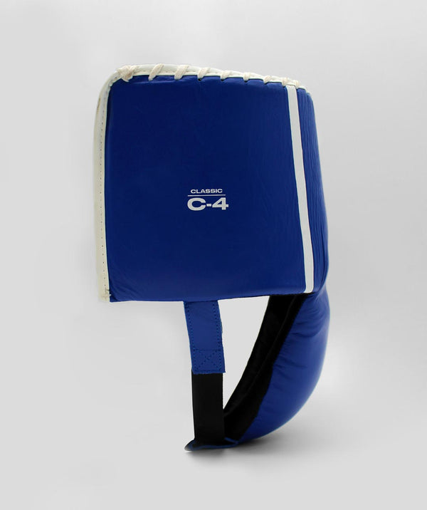 Exit Exigo® C4 Classic Leather Abdominal Guard - Blue/White