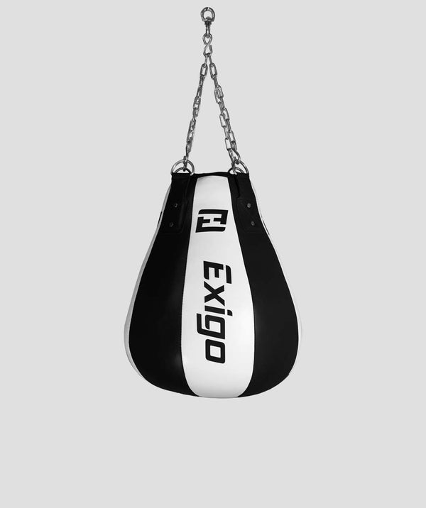 exit Exigo® Super Pro 25kg Leather Maize Bag - Black/White