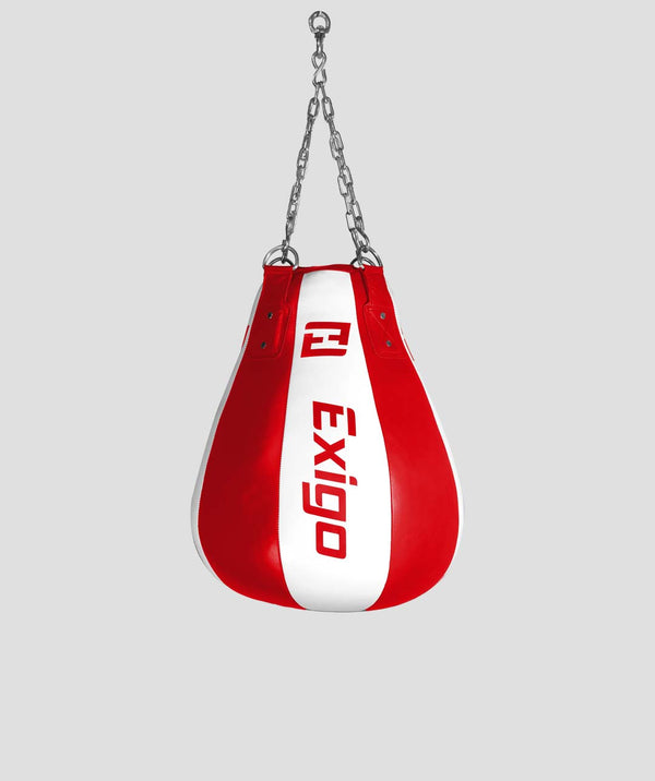 exit Exigo® Super Pro 25kg Leather Maize Bag - Red/White