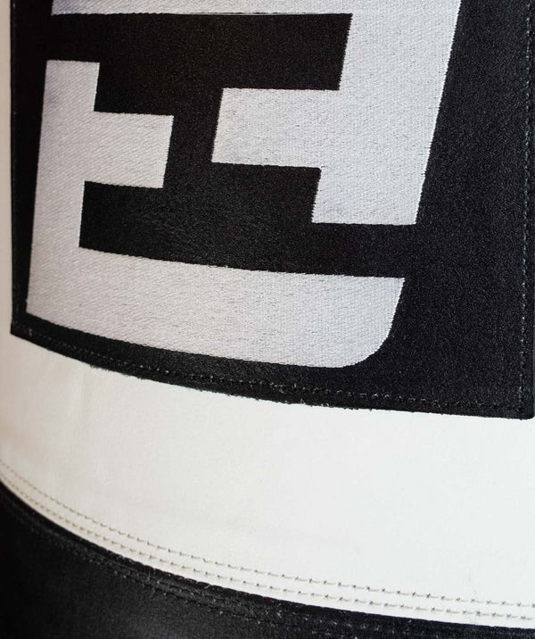 Exit Exigo® Super Pro 4ft 40kg Leather Punch Bag - Black/White