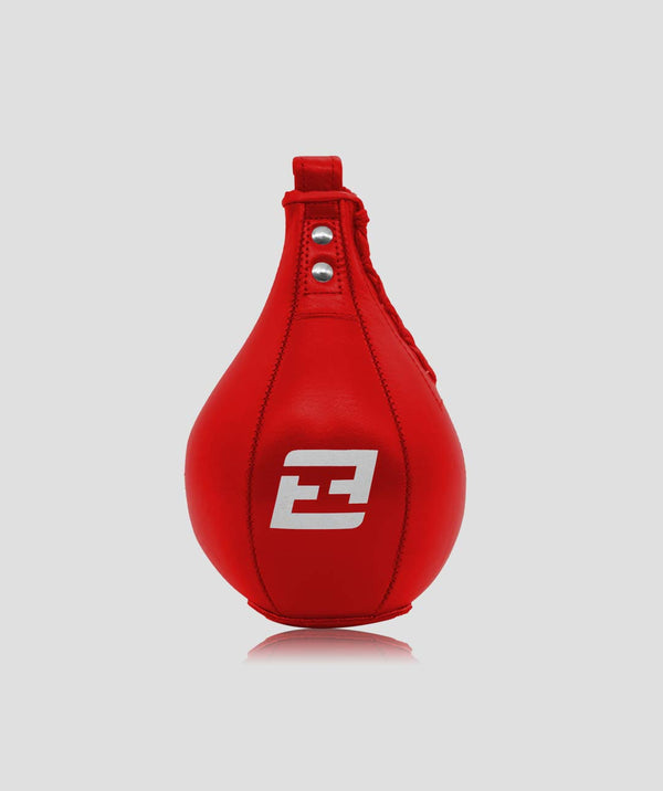 exit Exigo® Super Pro Leather Peanut Speed Ball - Red