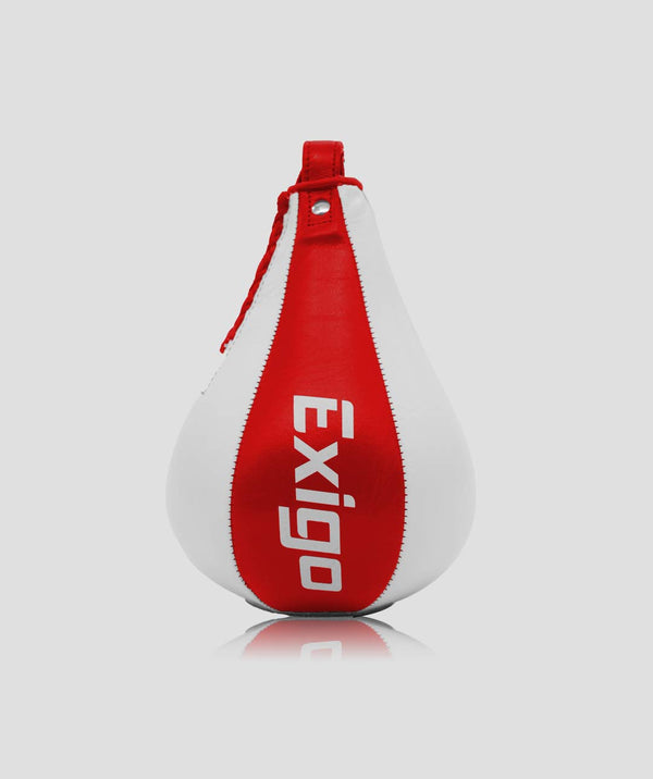 Exit Exigo® Super Pro Leather Speed Ball - Red/White