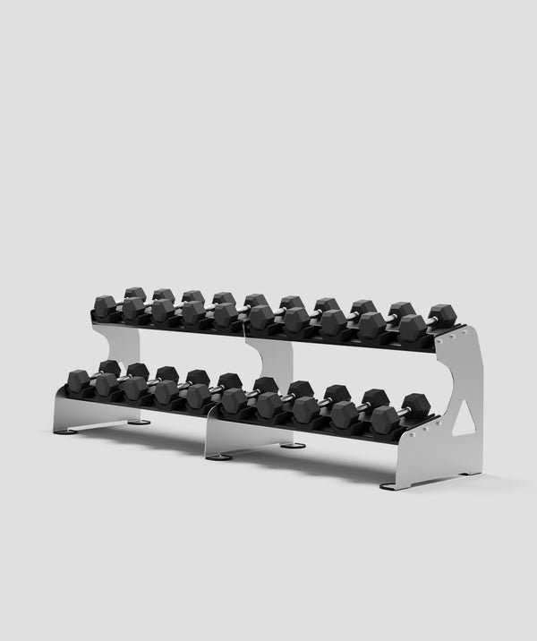 Exit Exigo® 2.5m 2-Tier Dumbbell Rack