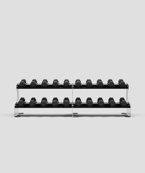 Exit Exigo® 2.5m 2-Tier Dumbbell Rack