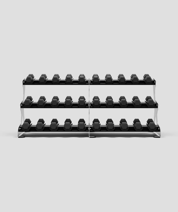 Exit Exigo® 2.5m 3-Tier Dumbbell Rack