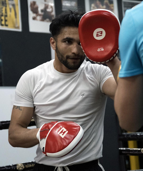 Exit Exigo® C6 Classic Leather Pro Pads - Red/White