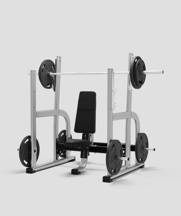 exit Exigo® Olympic Military Press Bench