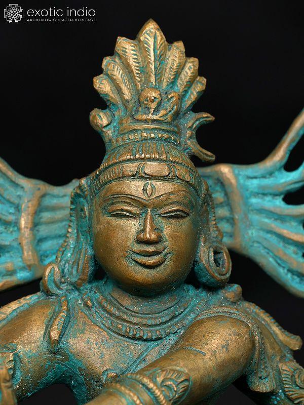 Exotic India 13'' Thiruvalangadu Nataraja Panchaloha Bronze Statue From Swamimalai | Madhuchista Vidhana (Lost-Wax) 