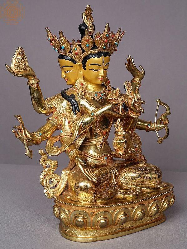 Exotic India 13" Tibetan Namagyalma Statue From Nepal 