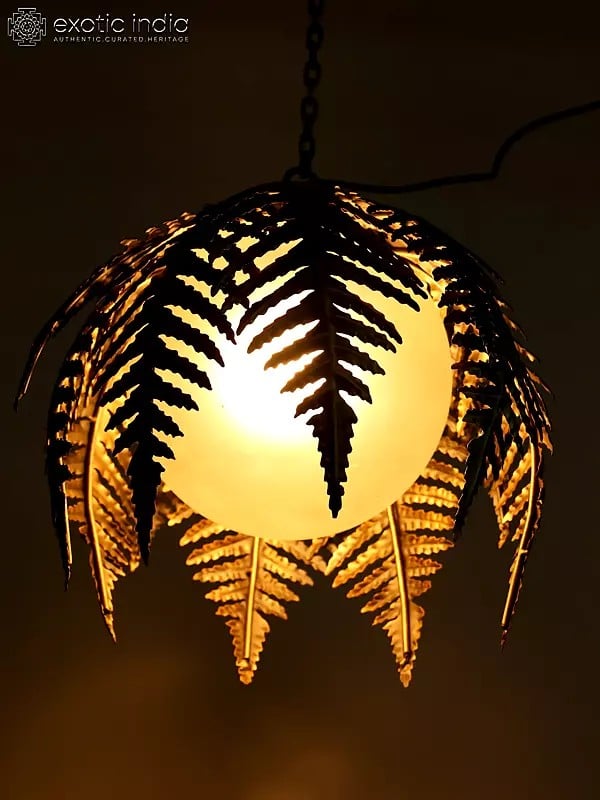 exotic india 15" Designer Ceiling Hanging Lamp | Home Decor 