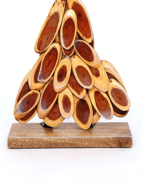 Exotic India 20" Designer Christmas Tree Table Decor | Home Decor 
