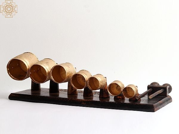 exotic india 20" Noah Symphony Bells (Khadki) | Indian Musical Instrument