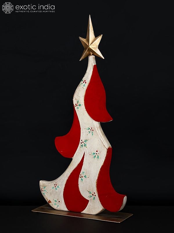 Exotic India 22" Decorative Christmas Tree | Table Decor 