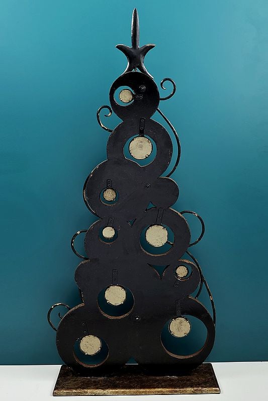 Exotic India 33" Handmade Decorative Colorful Christmas Tree