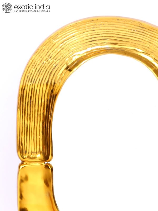 Exotic India 34" Designer Wall Hanging Mirror | Home Decor 