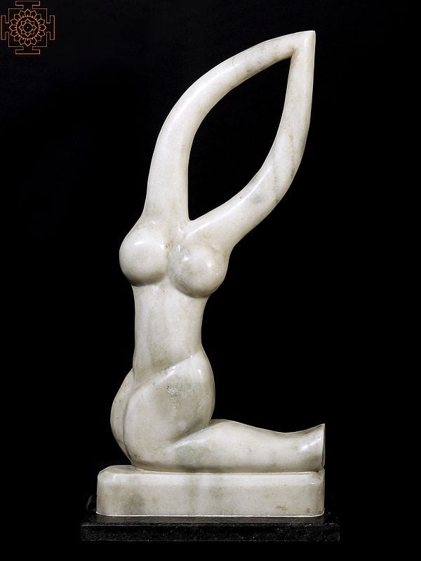 exotic india 35" Captivating Mermaid | Modern Art Sculpture 