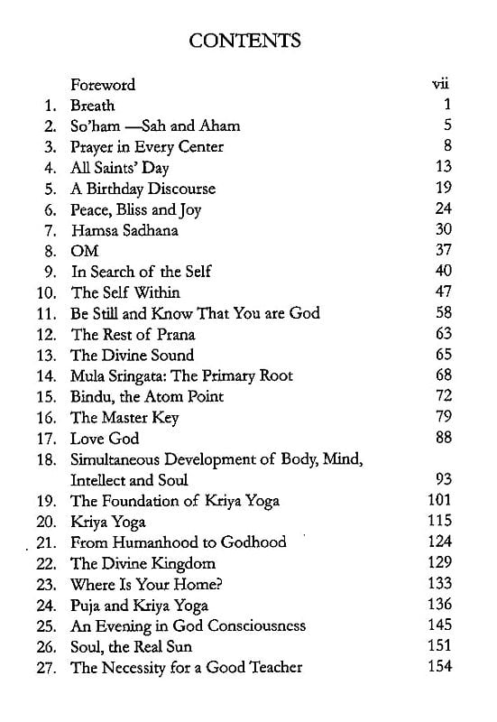 Exotic India A Collection Of Instructions On Kriya Yoga 