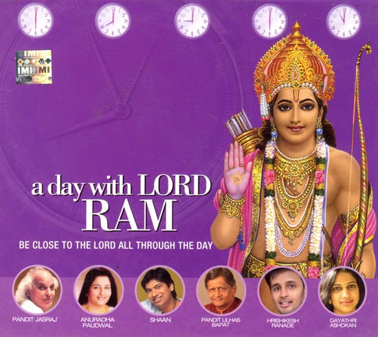 exotic india A Day With Lord Ram: Be Close To The Lord Through The Day (Audio CD) 