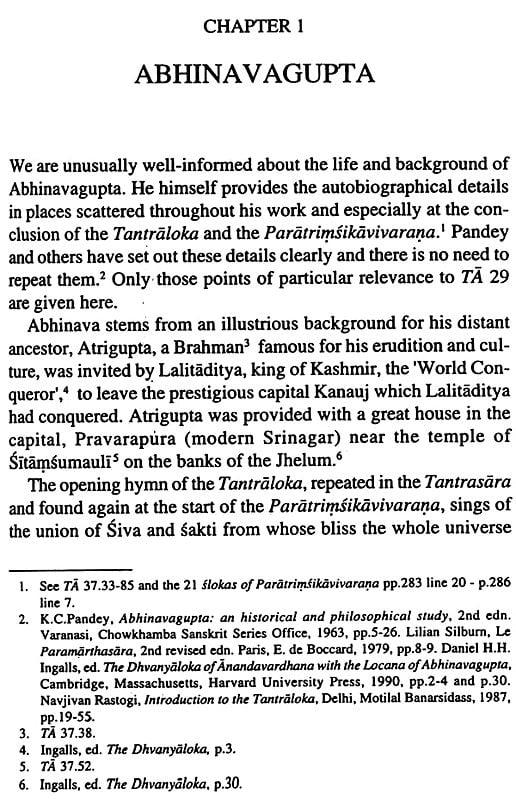 Exotic India Abhinavagupta The Kula Ritual (As Elaborated In Chapter 29 Of The Tantraloka) 