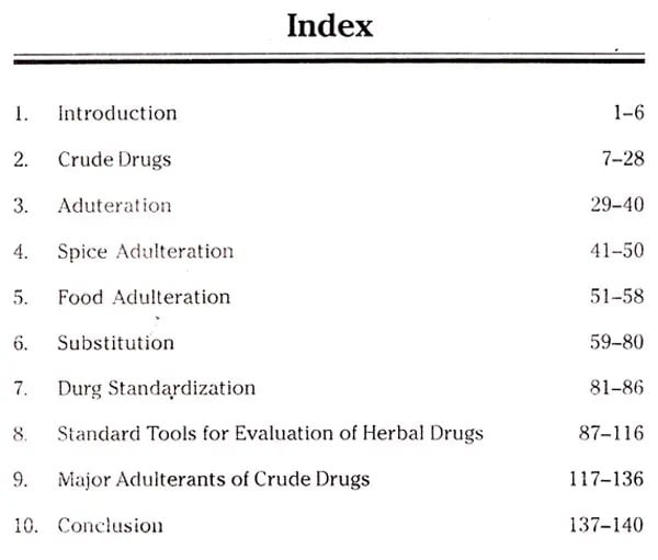 Exotic India Adulteration & Quality Standards Of Herbal Drugs 