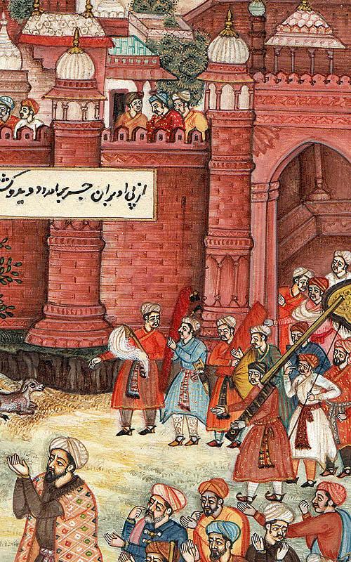 Exotic India Akbar Restrains Hawaai And Enraged Elephant And Spectators 