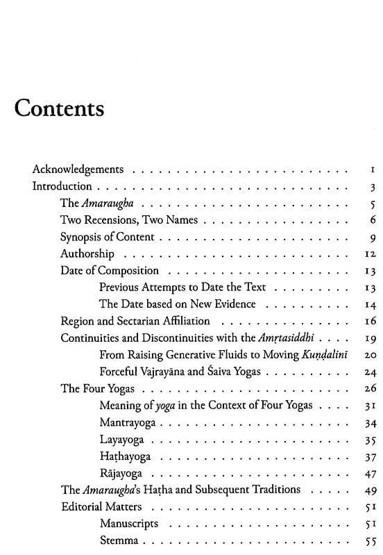 Exotic India Amaraugha And Amaraughprabodh Of Gorakshanath (The Genesis Of Hatha And Rajayoga) 