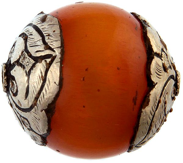 exotic india Amber Dust Beads (Price Per Piece) | Semi-Precious Gemstone Beads 