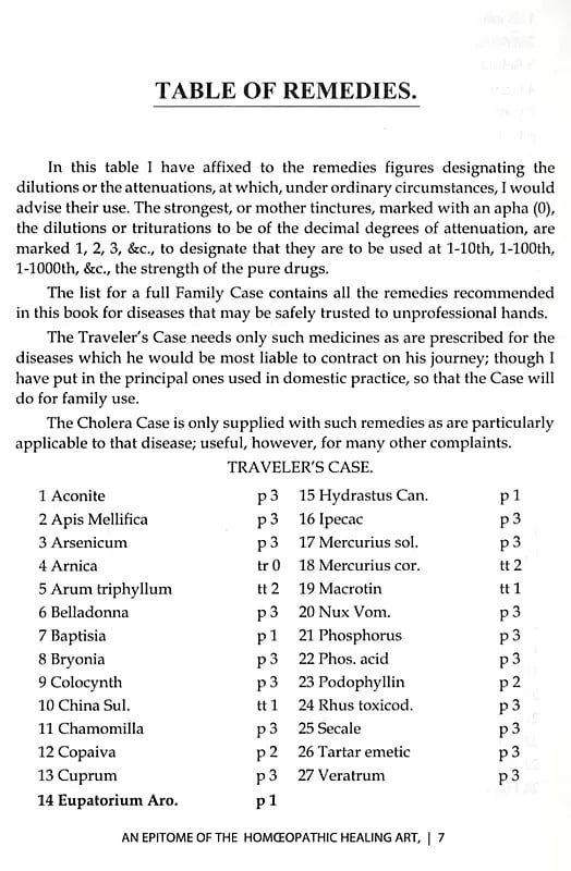 Exotic India An Epitome Of The Homeopathic Healing Art: Containing The New Discoveries And Improvements To The Present Time 