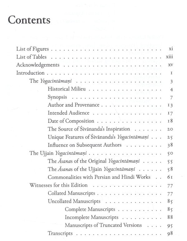 Exotic India Asanas Of The Yogacintamani- The Largest Premodern Compilation On Postural Practice 