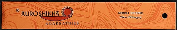 exotic india Auroshikha Agarbathies Neroli Incense (Fleur d'Oranger) 