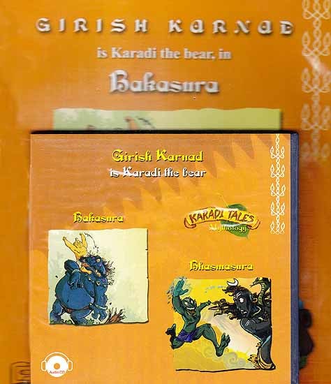 exotic india Bakasura Bhasmasura (Karadi Tales Mythology) (Audio CD with Two Booklets): Audiobook for Children 