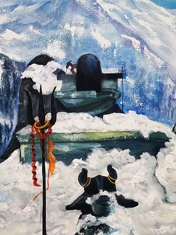 Exotic India Beauty Of Nature | Acrylic On Canvas | By Arjun Das 