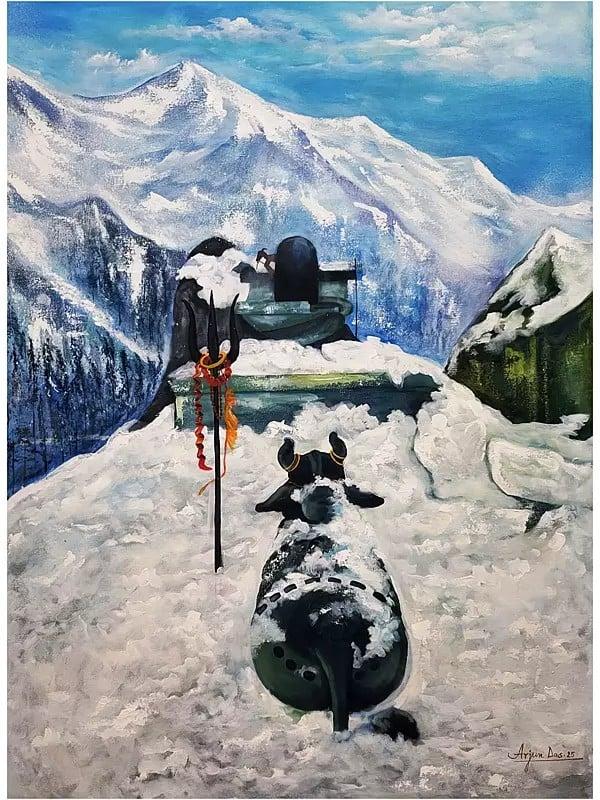 exotic india Beauty Of Nature | Acrylic On Canvas | By Arjun Das 