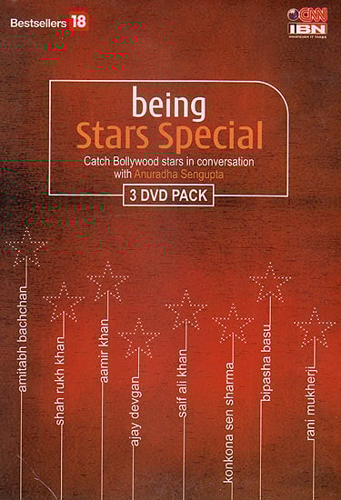 exotic india Being Stars Special: Catch Bollywood Stars in Conversation With Anuradha Sengupta (Set of 3 DVDs) 
