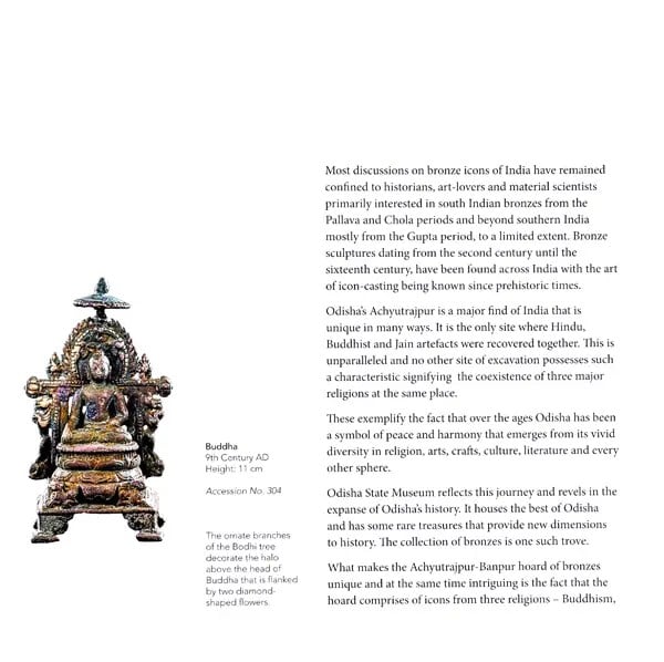 Exotic India Blaze Of Bronze (The Banpur- Achyutrajpur Collection And Other Metacrafts Of Odisha State Museum) 