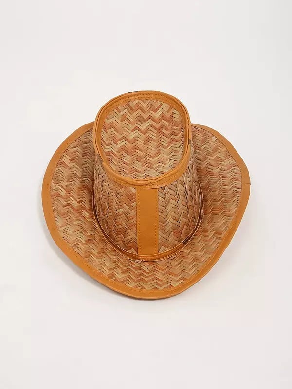 exotic india Bomboo Handcrafted Cowboy Hat for Men & Women 