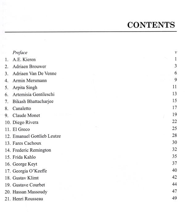 Exotic India Bright And Brilliant Painters Around The World (Volume- 1) 