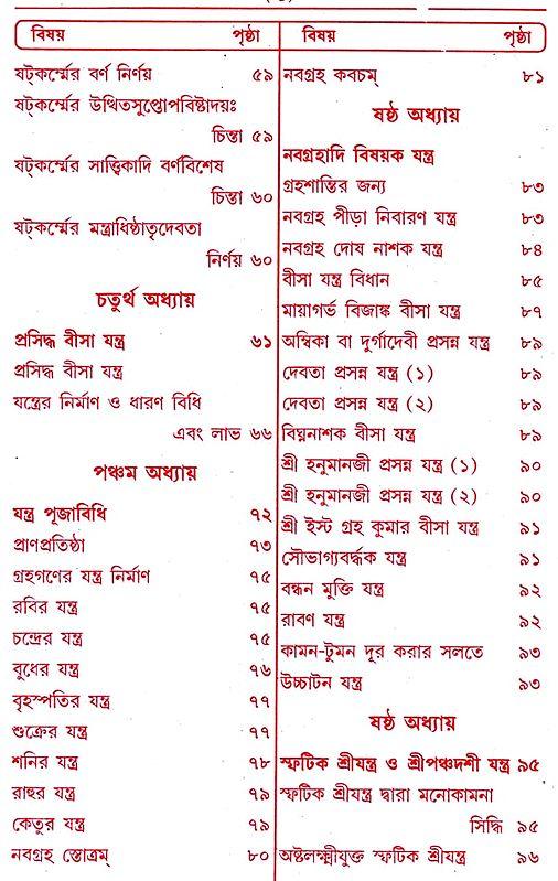 Exotic India বৃহৎ প্রাচীন যন্ত্র-মন্ত্র বিধান রহস্য: Brihat Prachin Jantra Mantra Bidhan Rahashya (Containing The Rules And Mantras Of Yantra-Mantra Collected Fro