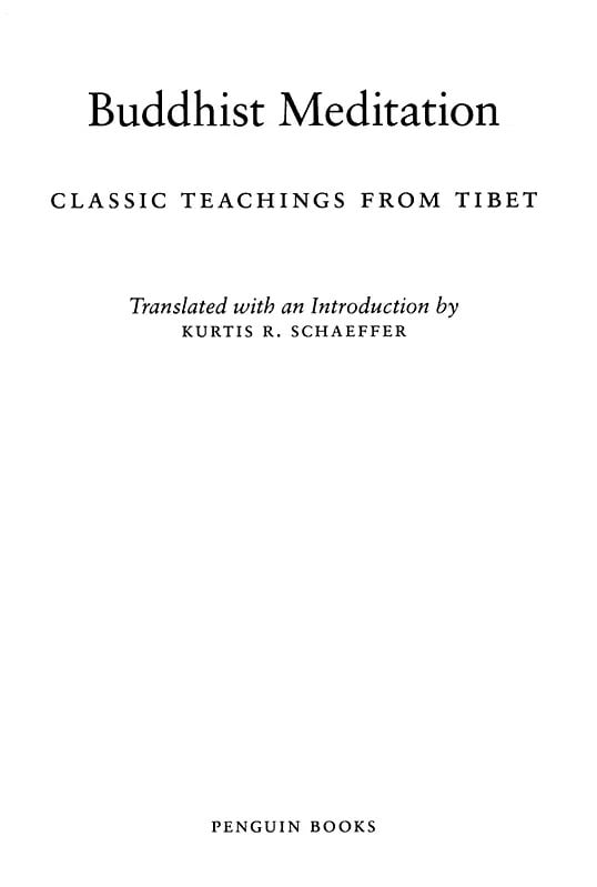 Exotic India Buddhist Meditation: Classic Teachings From Tibet 