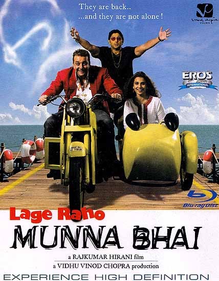 exotic india Carry on Munnabahi - One of the Most Hilarious Films Ever Made in India Which Makes You Love and Respect Mahatma Gandhi (Blue Ray DVD - Experience High Definition) Hindi Film with English Subtitles (Lage Raho Munna
